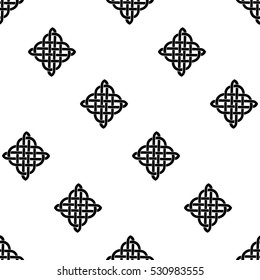 Celtic knot seamless pattern
