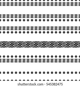 Celtic knot seamless pattern