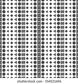 Celtic knot seamless pattern
