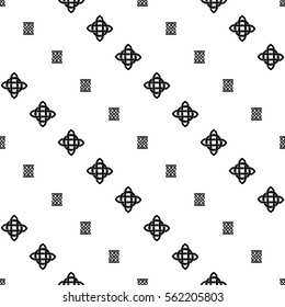 Celtic knot seamless pattern