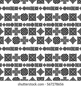 Celtic knot seamless pattern