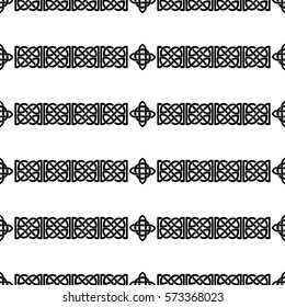 Celtic knot seamless pattern