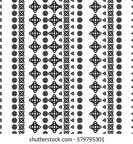 Celtic knot seamless pattern