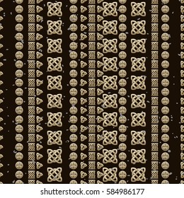Celtic knot seamless pattern