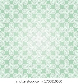 Celtic Knot seamless pattern background.