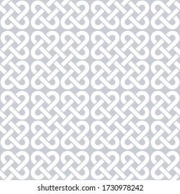 Celtic Knot seamless pattern background.