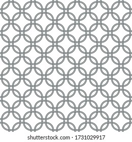 Celtic Knot seamless pattern background.