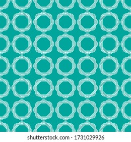 Celtic Knot seamless pattern background.