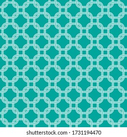 Celtic Knot seamless pattern background.