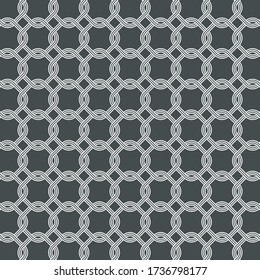 Celtic Knot seamless pattern background.