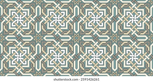 Celtic knot seamless pattern creative colorful theme vector tiles texture fabric textile paper print packaging wrapping background wallpaper