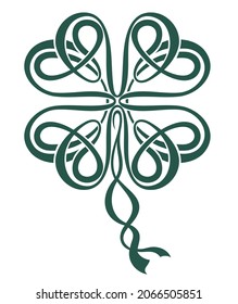 Celtic Knot Shamrock St Patricks Day Shamrock. Celtic knot. 