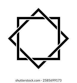 Celtic knot symbol. Vector image