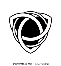 Celtic knot tattoo concept