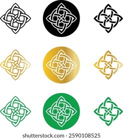 celtic knot vector ancient symbols