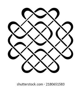Celtic knot, vector graphic design element
