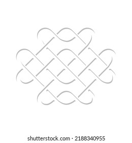 Celtic knot, vector graphic design element