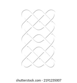 Celtic knot, vector graphic design element
