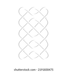 Celtic knot, vector graphic design element