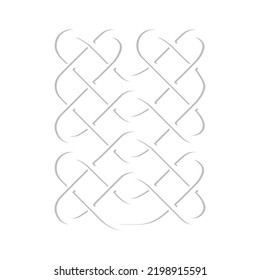 Celtic knot, vector graphic design element