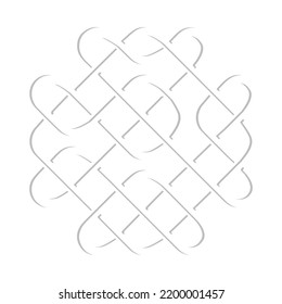 Celtic knot, vector graphic design element