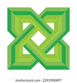 Celtic knot vector image or clipart