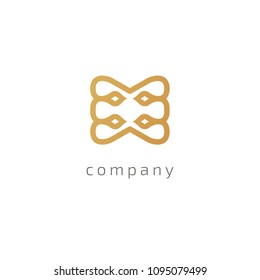 Celtic knot vector. Ornamental tattoo symbol. Luxury circle retro emblem.Traditional scottish vector logo. Simple Line Art Ornate Design. Vintage geometric Vector Illustration.