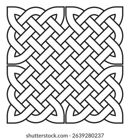 Celtic knots. Celtic design element. Vector illustration