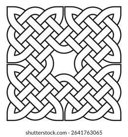 Celtic knots. Celtic design element. Vector illustration