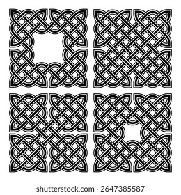 Celtic knots. Celtic design element. Vector illustration