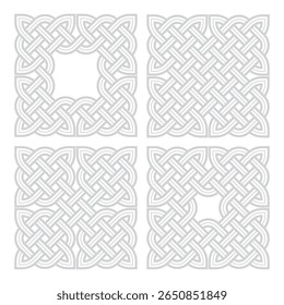 Celtic knots. Celtic design element. Vector illustration