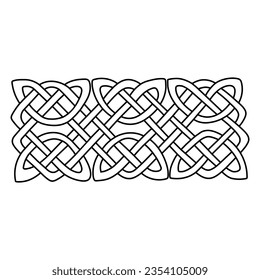 Celtic Knots icon vector. Celtic signs illustration symbol. Celtic drawings symbol or logo.