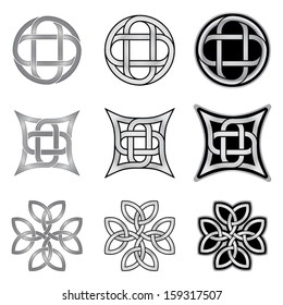 Celtic Knots Patterns and Templates