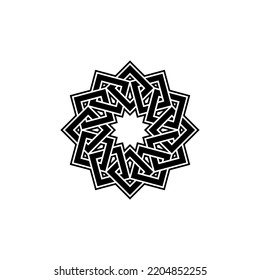 Celtic knots. stylized ancient irish tattoo geometrical patterns recent vector celtic illustrations