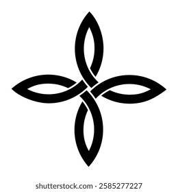 Celtic knots symbol. vector image