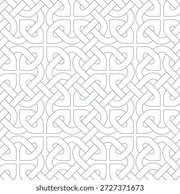 Arte de linha celta com desenhos entrelaçados anglo-saxões e nórdicos