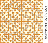 Celtic Knotwork with Norse Rope Designs and Anglo-Saxon Knot Background