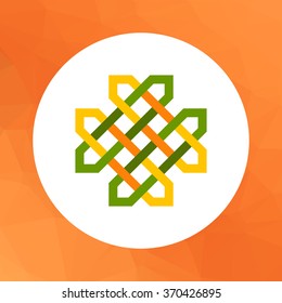 Celtic ornament icon