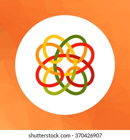 Celtic ornament icon