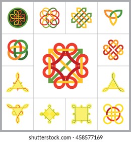 Celtic Ornament Icon Set