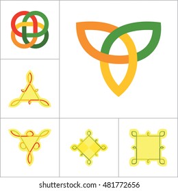 Celtic Ornament Icon Set