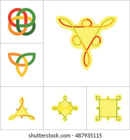 Celtic Ornament Icon Set