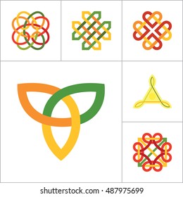 Celtic Ornament Icon Set