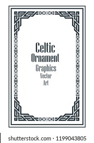 Celtic Ornament Vectors black