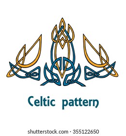 celtic ornaments; irish style