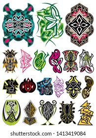 Celtic Ornaments Vector Pack 01