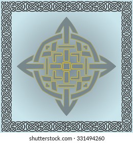 Celtic pattern, decoration, it can be used as a t-shirt