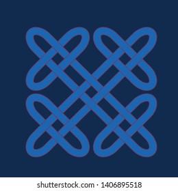 celtic pattern design tracery ornament background