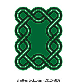 Celtic pattern. Element of Celtic or Irish ornament