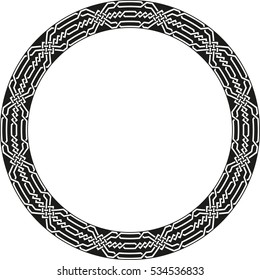 Celtic pattern. Element of Celtic or Irish ornament